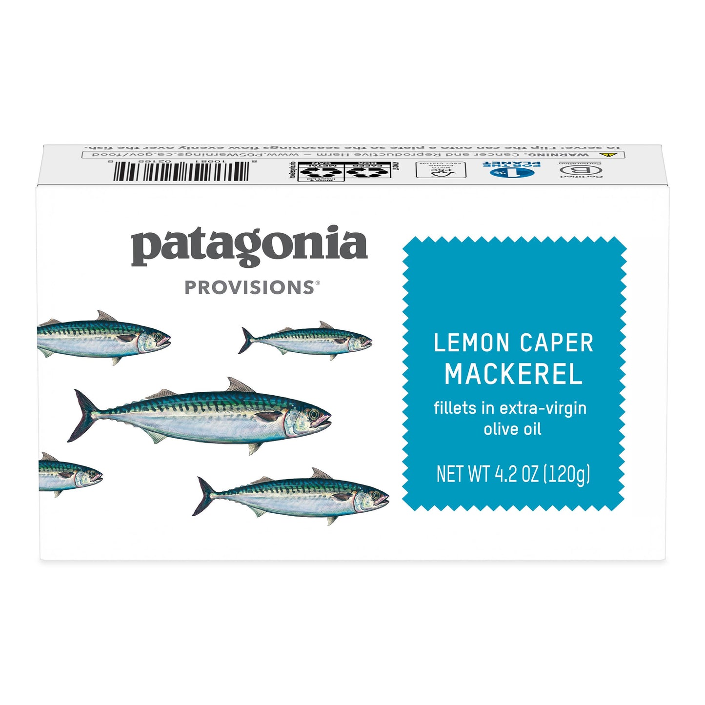 Patagonia Provisions Lemon Caper Mackerel