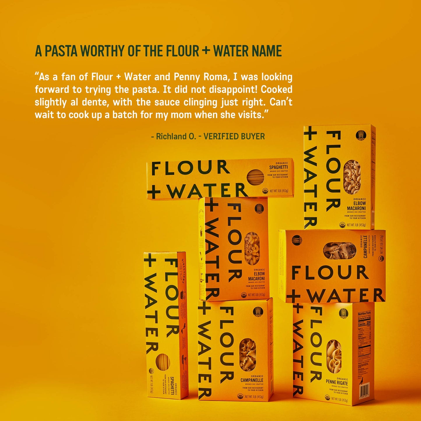 Flour + Water Organic Spaghetti San Francisco