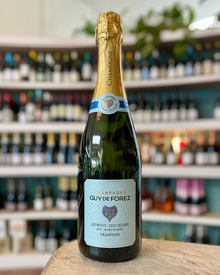 Guy de Forez 'Tradition' NV Brut Blanc de Noirs Les Riceys Cote des Bar Champagne