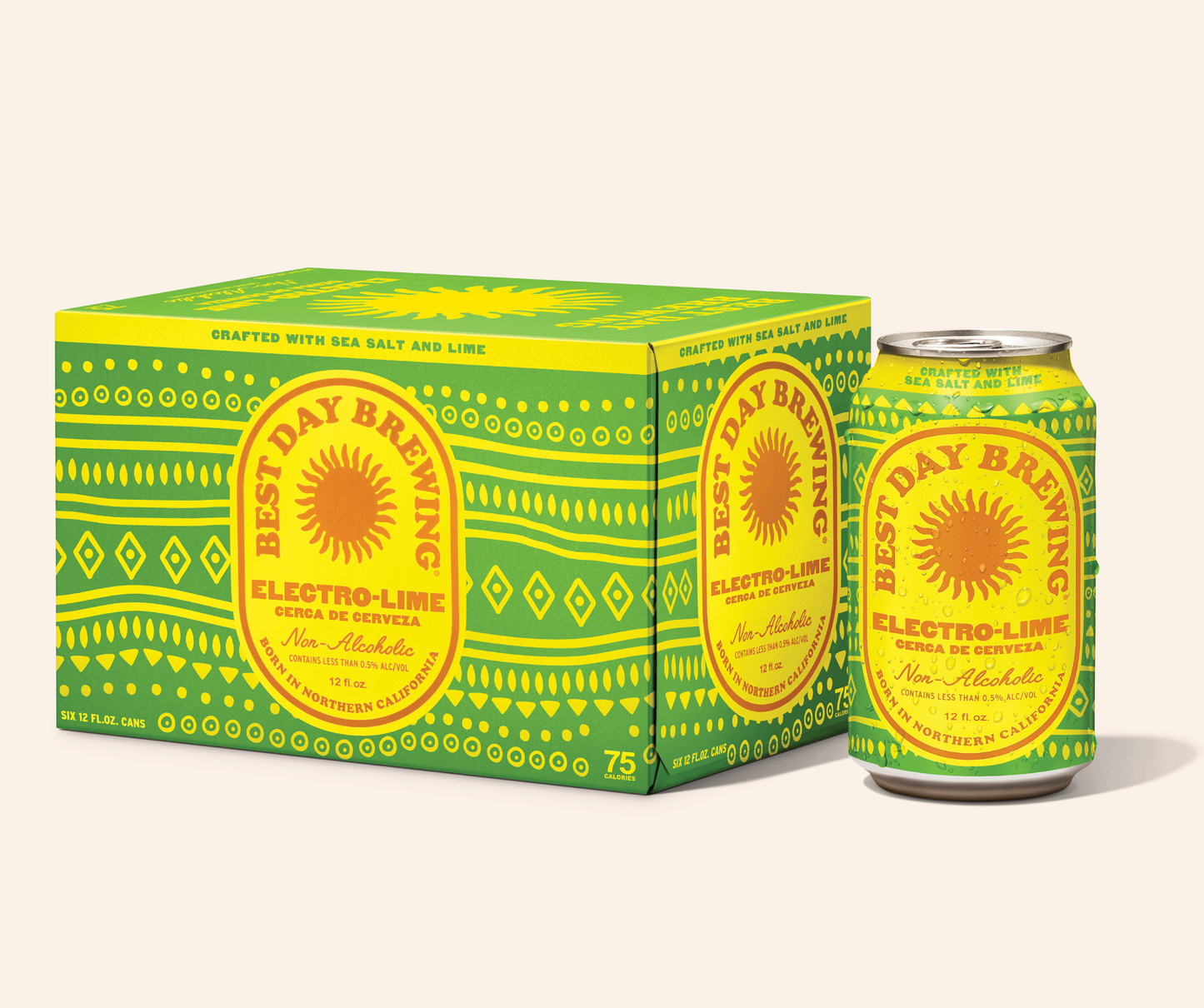 Best Day "Electro Lime - Cerca de Cerveza" Non Alcoholic Beer