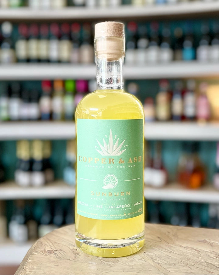 Copper & Ash 'Sunburn' Mezcal Cocktail Sonoma Co.