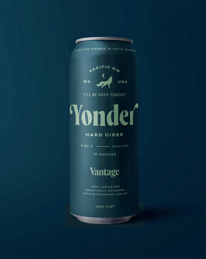 Yonder 'Vantage' Off-Dry Apple Cider Wenatchee, Washington