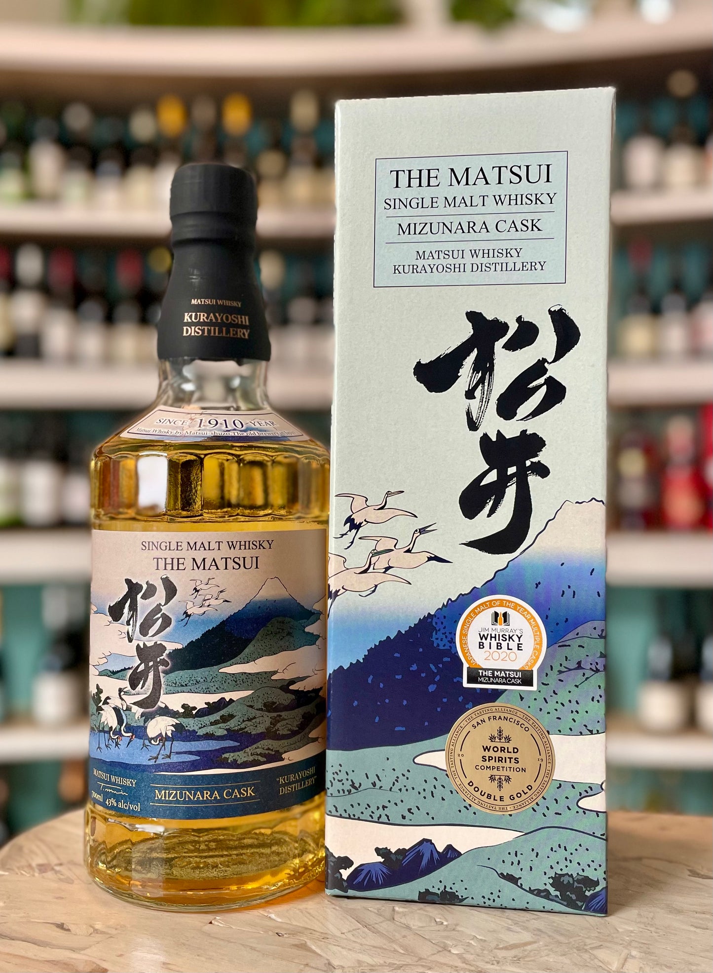 The Matsui "Mizunara Cask" Kuryoshi Distillery Tottori Prefecture