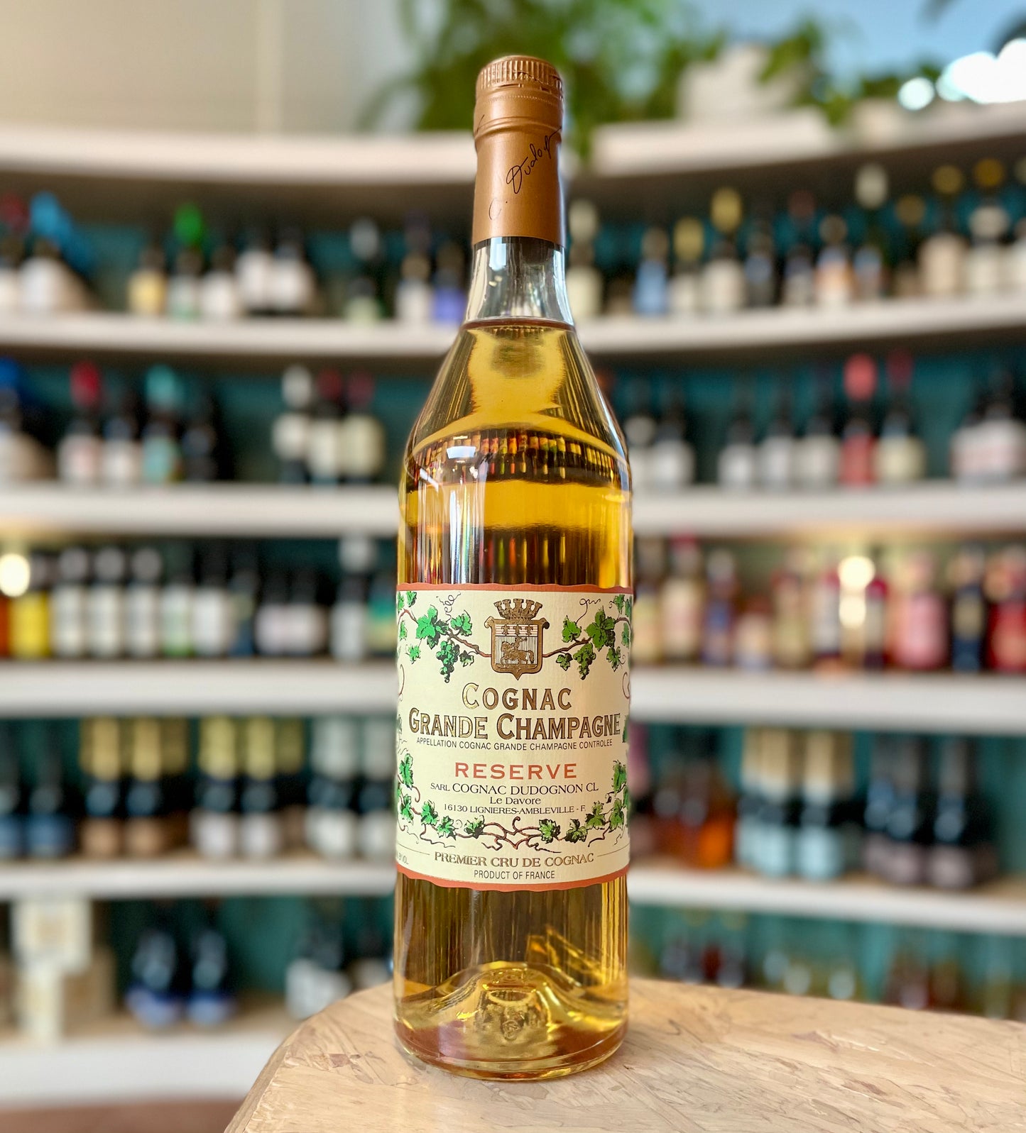 Grande Champagne Cognac grown and distilled at Maison Dudognon in Lignières-Sonneville