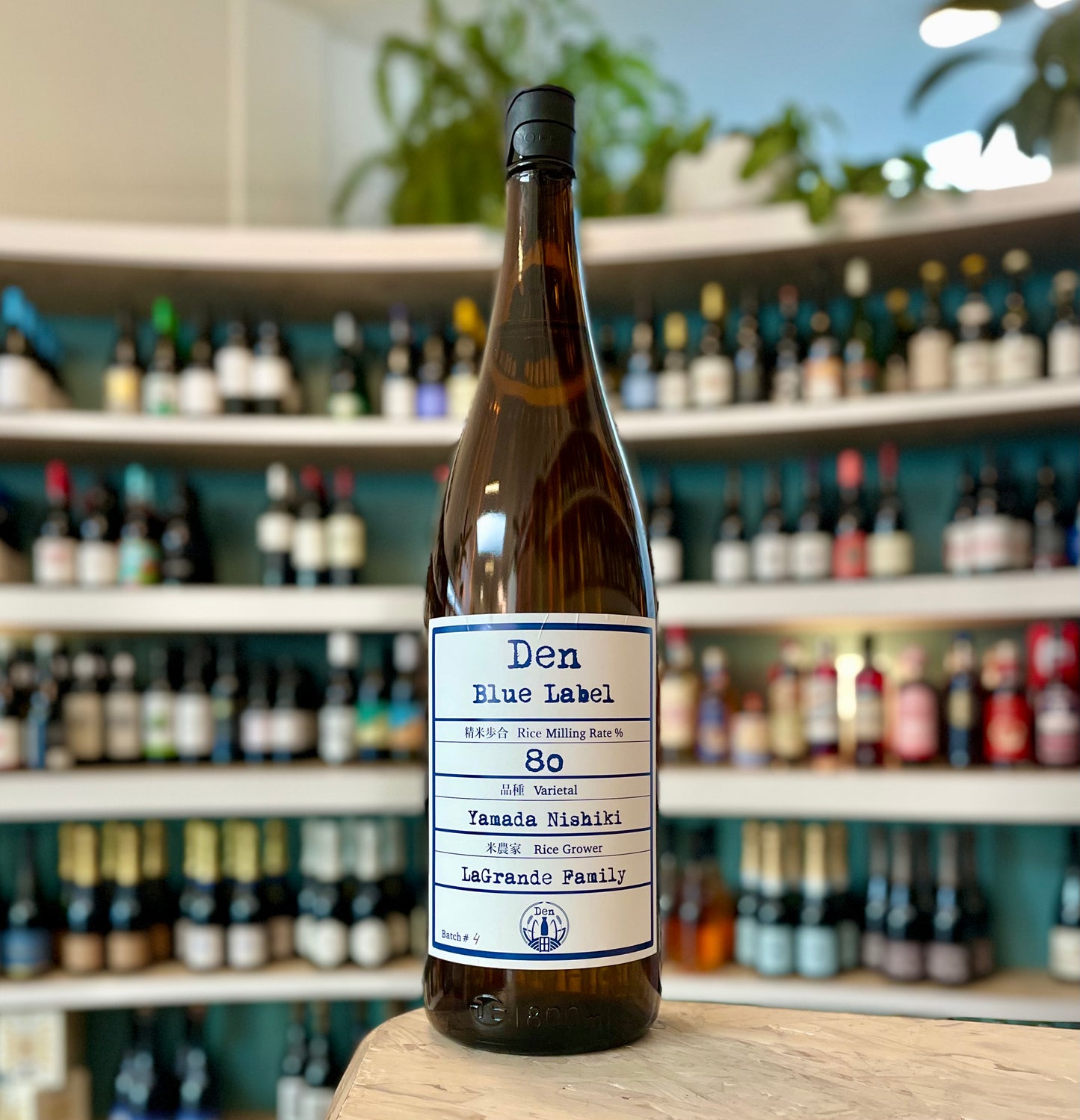 Den Sake Blue 80 Pasteurized San Francisco MAGNUM