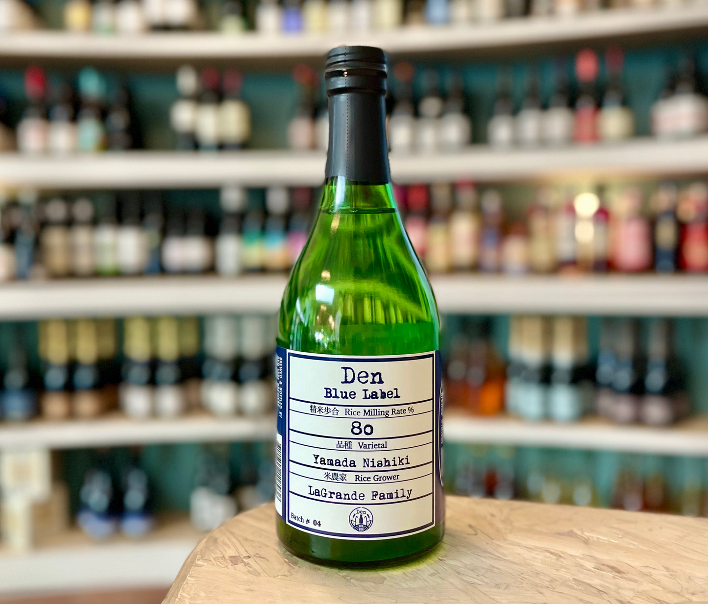 Den Sake Blue 80 Pasteurized San Francisco