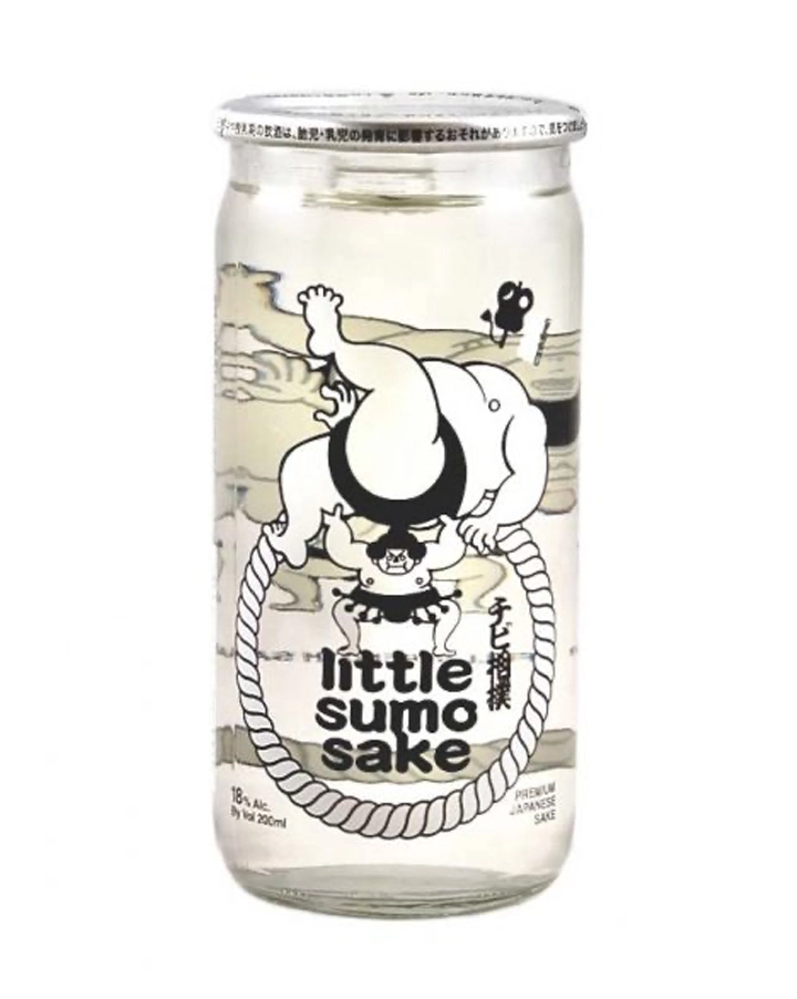 Chibi Zumo "Little Sumo" Junmai Genshu Sake Hyogo Prefecture