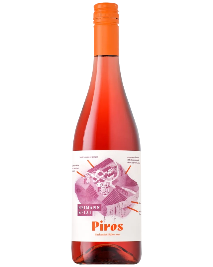 Heimann & Fiai "Piros" 2022 Siller Szekszárd, Hungary