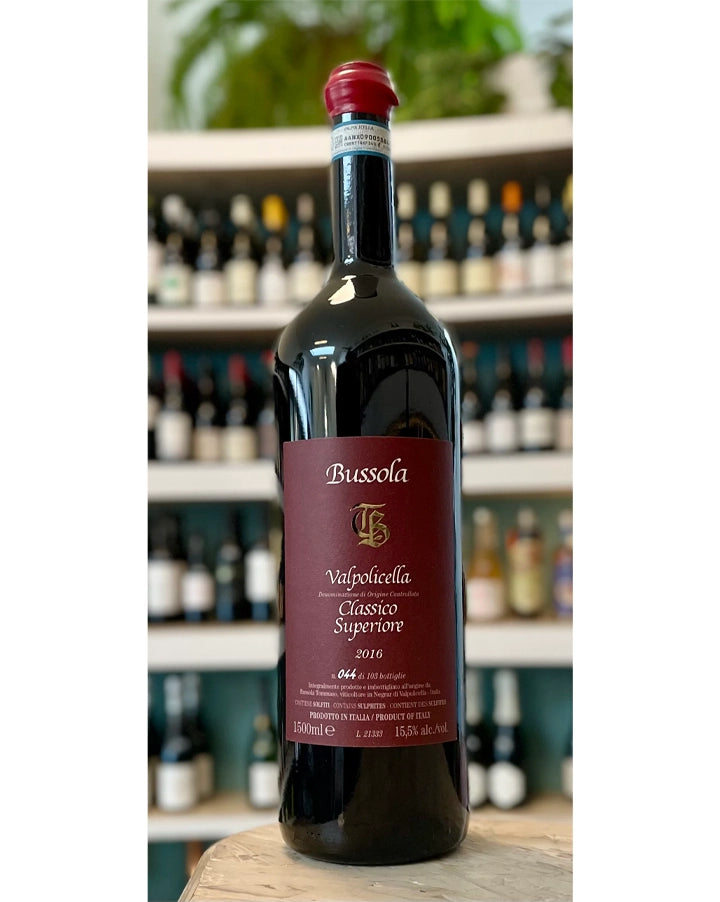 Tommaso Bussola 2016 "Classico Superiore" Valpolicella DOC MAGNUM