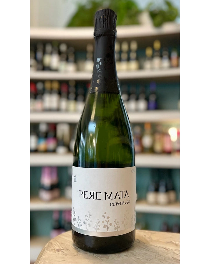 Pere Mata "Cupada No. 28" 2021 Brut Nature Reserva Cava Penedes, Spain