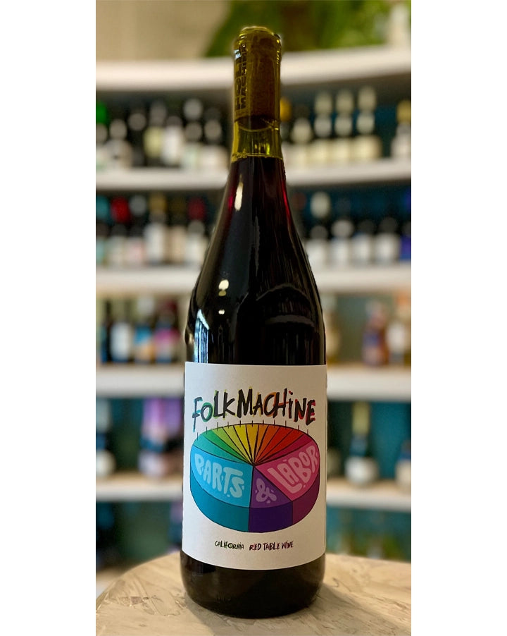 Folk Machine "Parts & Labor" 2023 Red Wine California