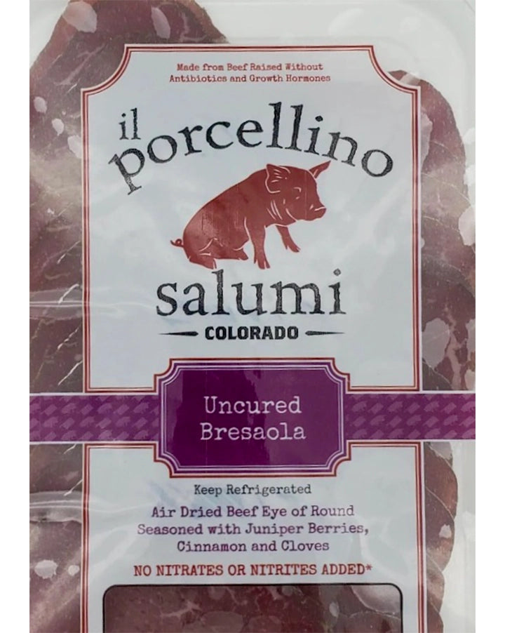 Il Porcellino Salumi Uncured Beef Bresaola Colorado