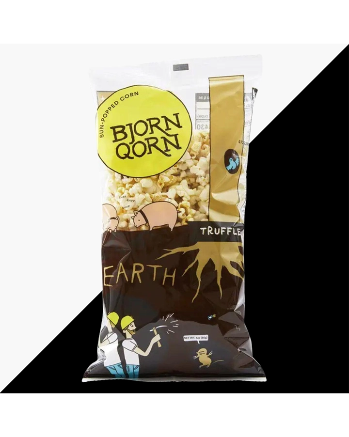 Bjorn Qorn "Earth (Truffle)" Popcorn