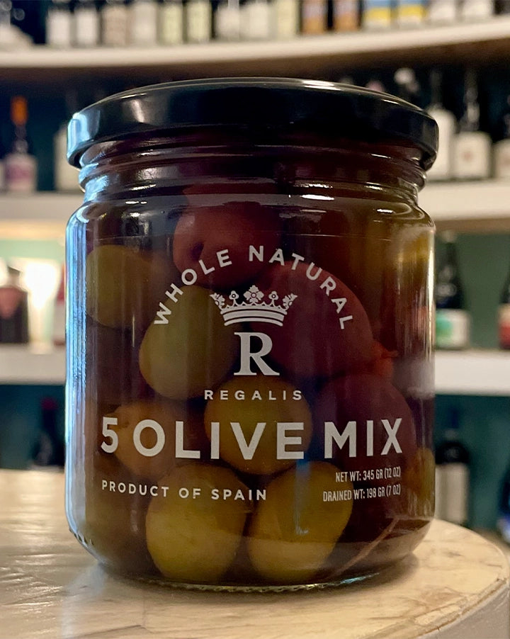 Regalis Whole Natural Five Olive Mix Spain