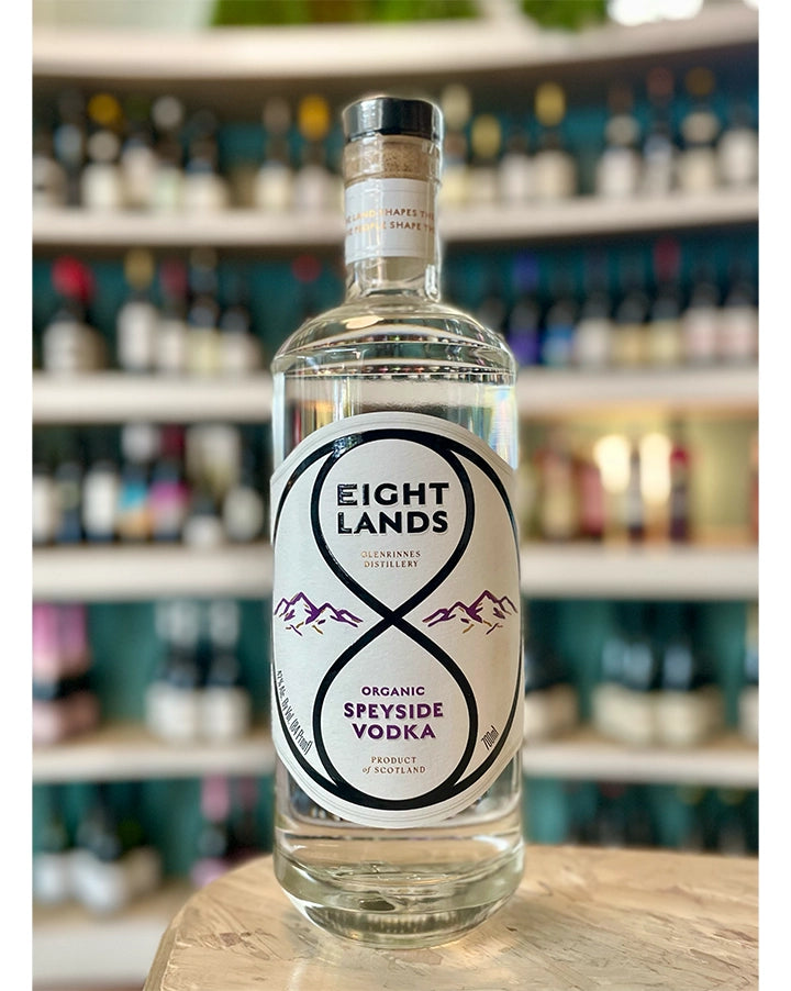 Eight Lands Organic Speyside Vodka Scotland