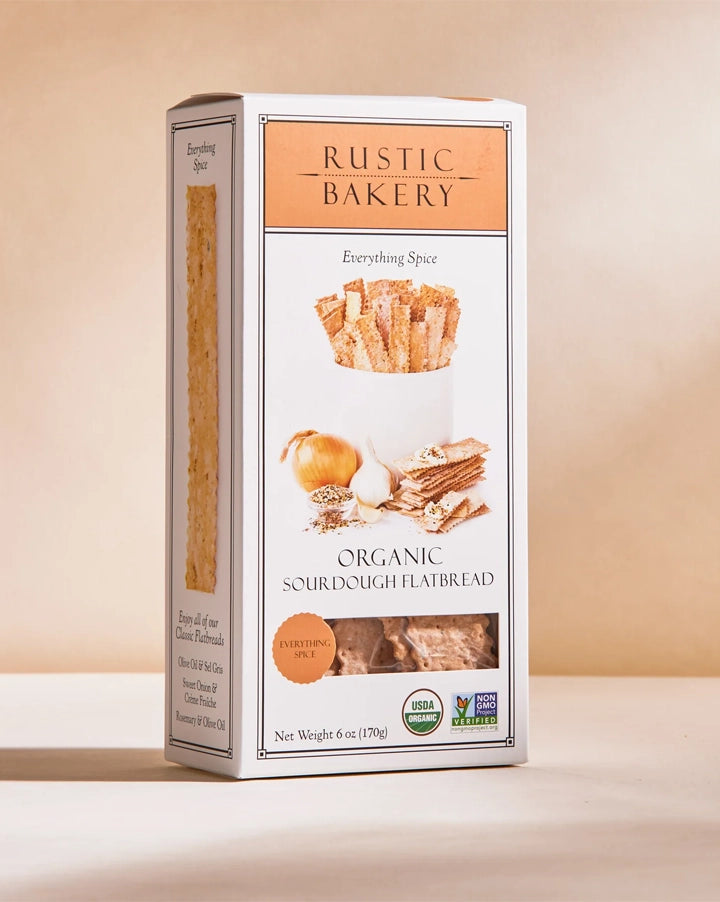 Rustic Bakery Everything Spice Organic Sourdough Flatbread