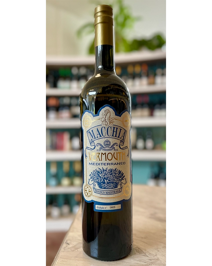Macchia "Bianco Maestrale" Vermouth Mediterraneo Sardegna
