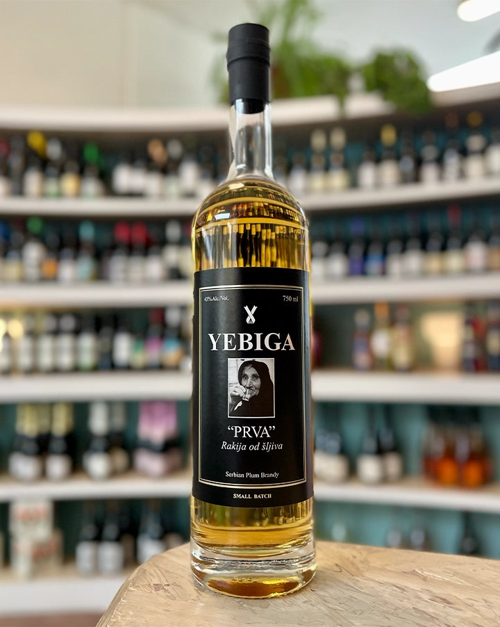 Yebiga "Prva" Rakija od Šljiva Aged Plum Brandy Goč, Serbia