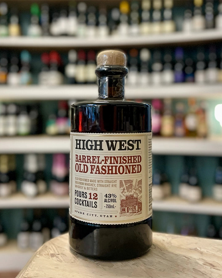 High West Old Fashioned Barrel-Finished Cocktail