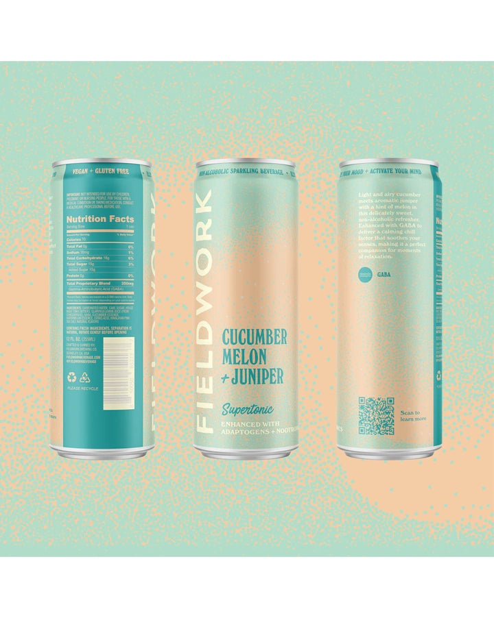 Fieldwork "Cucumber-Melon-Juniper" Non-Alcoholic Sparkling Supertonic
