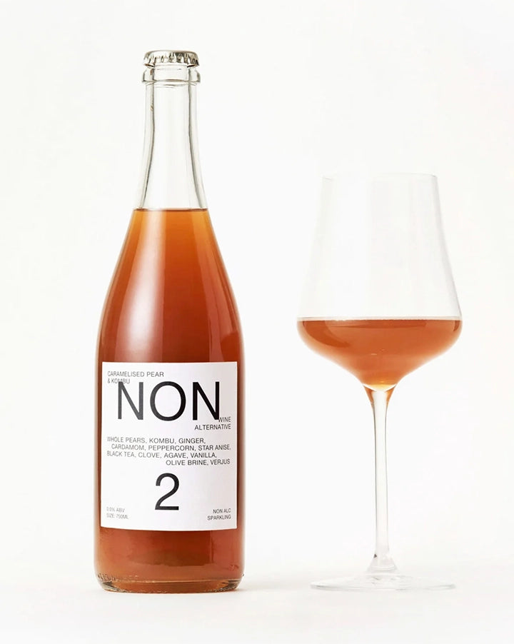 NON 2 Caramelized Pear & Kombu Sparkling Zero Alcohol Wine Alternative