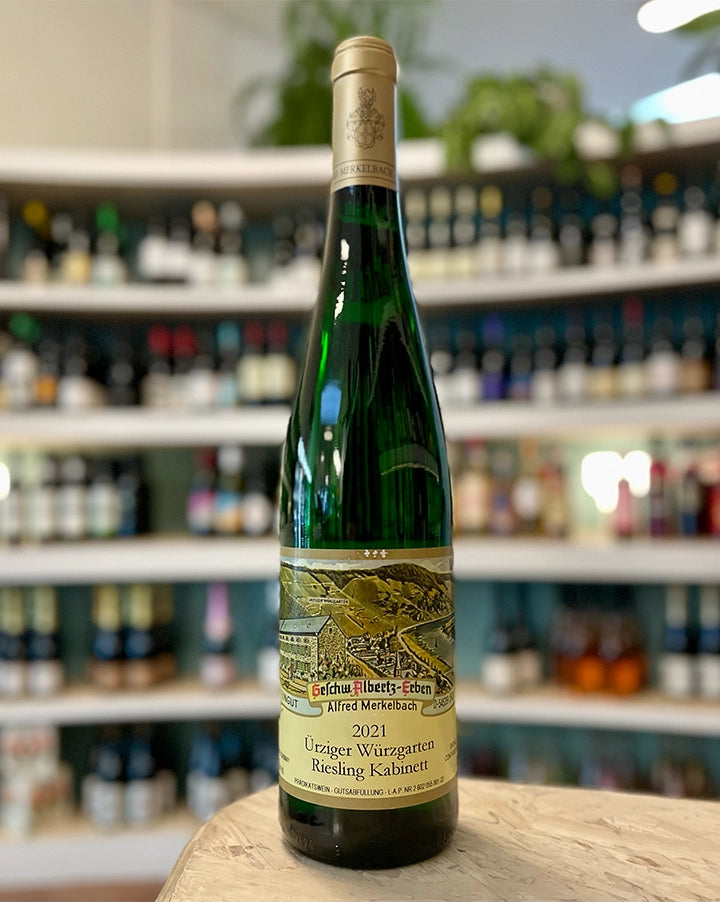 Alfred Merkelbach "Üerziger Würzgarten" 2021 Riesling Kabinett Mosel
