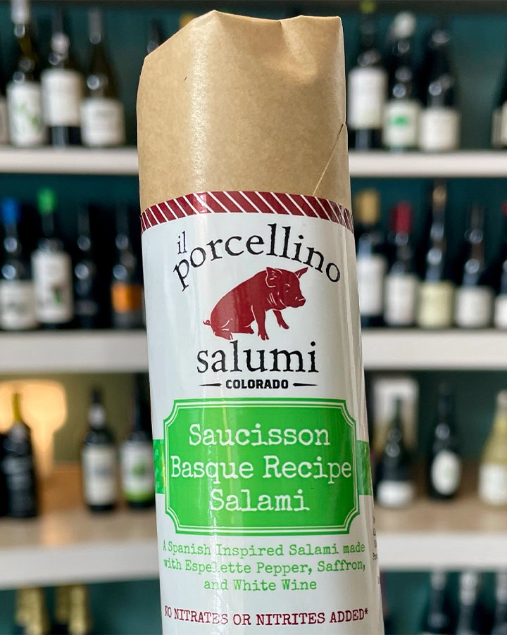 Il Porcellino Salumi Saucisson Basque Salami Colorado