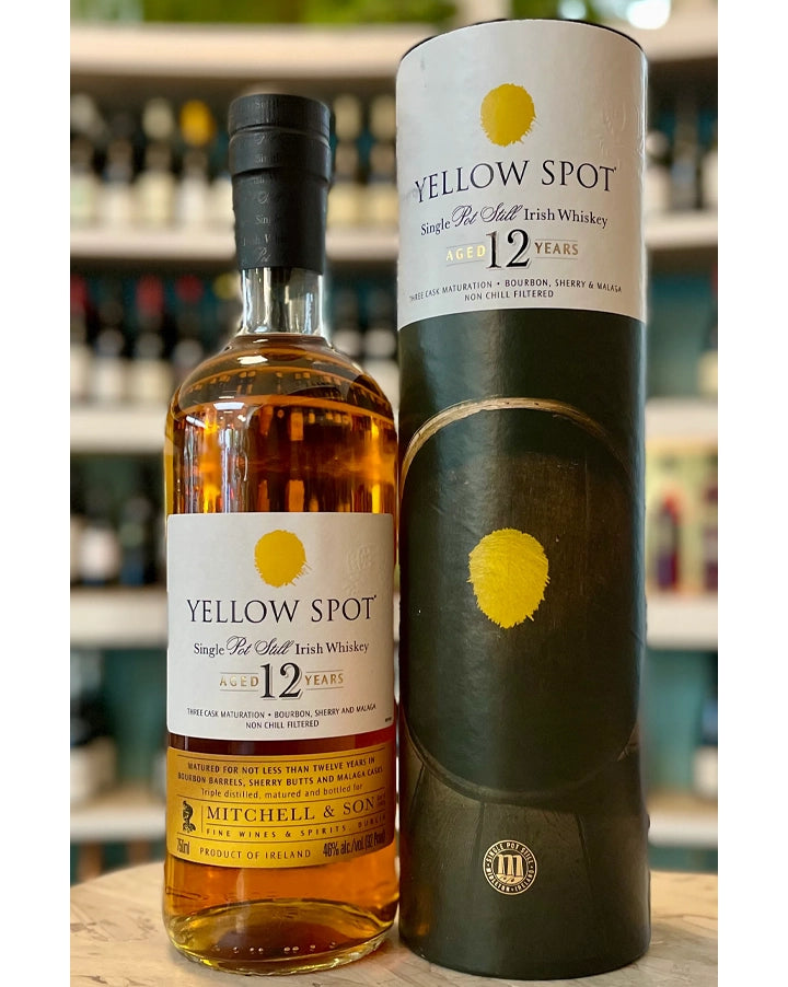 Midleton Distillery "Yellow Spot" 12 Year Single Pot Still Irish Whiskey County Cork