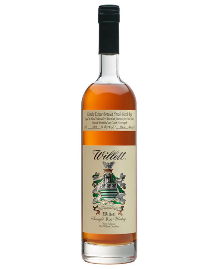 Willett Family Estate Bottled 4 Year Small Batch Straight Rye Whiskey