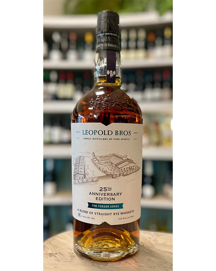 Leopold Bros. "25th Anniversary Edition - The Foeder Series" A Blend of Straight Rye Whiskies