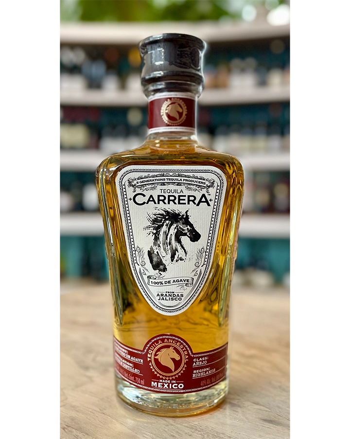Tequila Carrera Añejo Los Altos Sur Jalisco