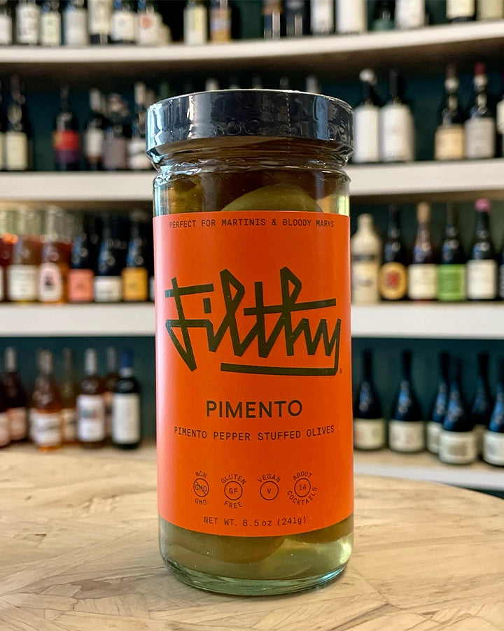 Filthy Pimento Stuffed Olives