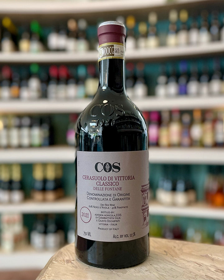 COS "delle Fontane" 2021 Cerasuolo di Vittoria Classico DOCG Fontane, Vittoria, Sicilia