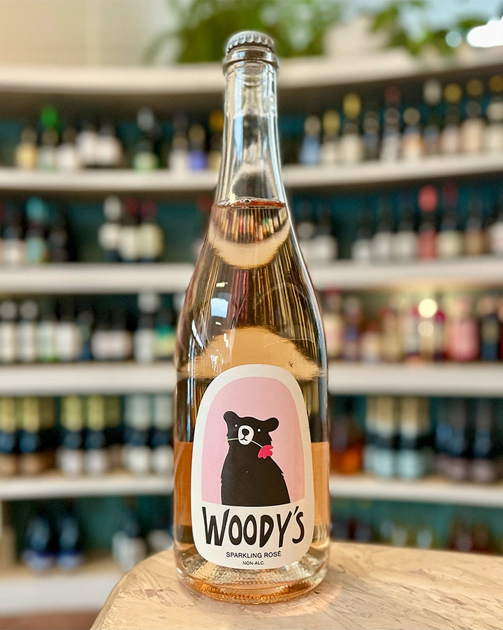 Woody's Non-Alcoholic Sparkling Rosé California