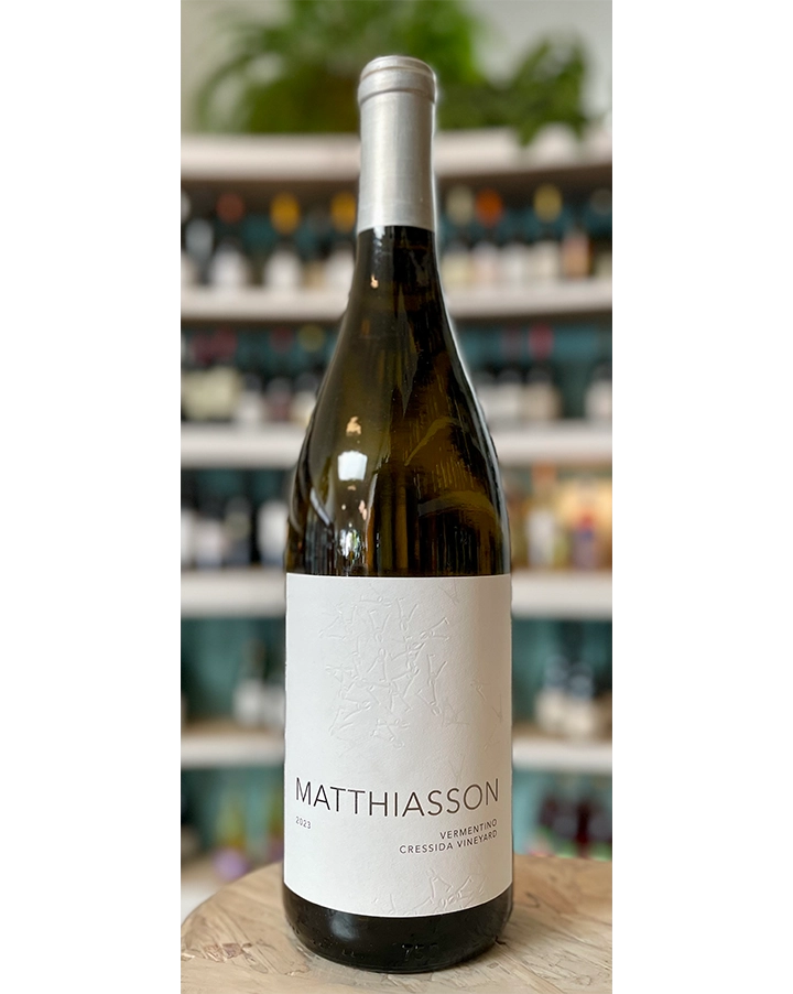 Matthiasson "Cressida Vineyard" 2023 Vermentino Los Carneros Napa Valley