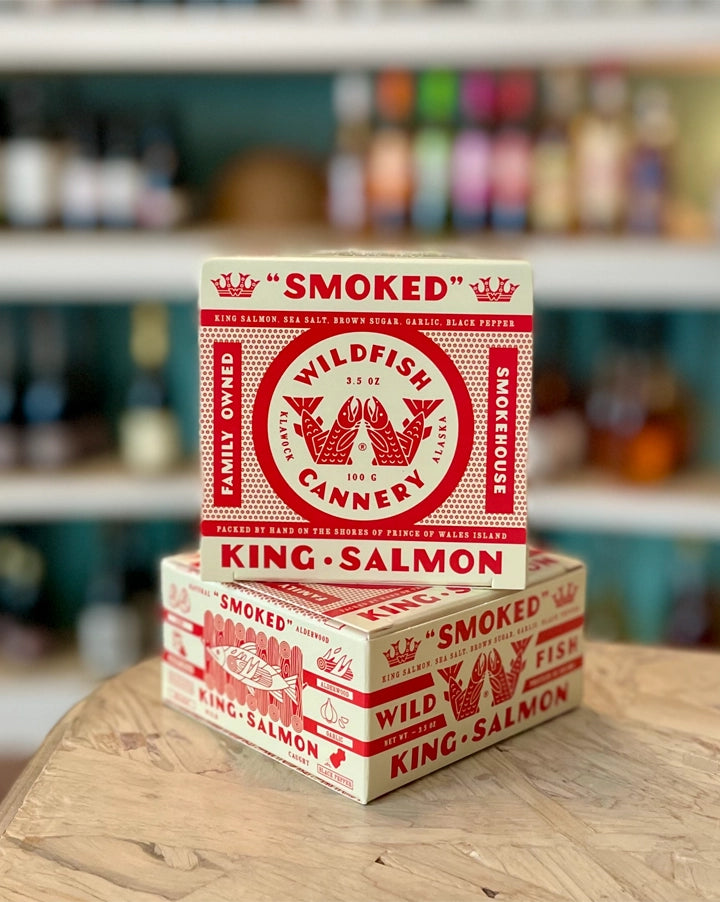 Wildfish Cannery Smoked Wild King Salmon Klawock, Alaska