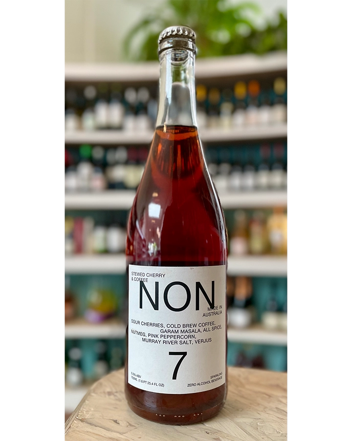 NON "7" Stewed Cherry & Coffee Sparkling Zero Alcohol Wine Alternative