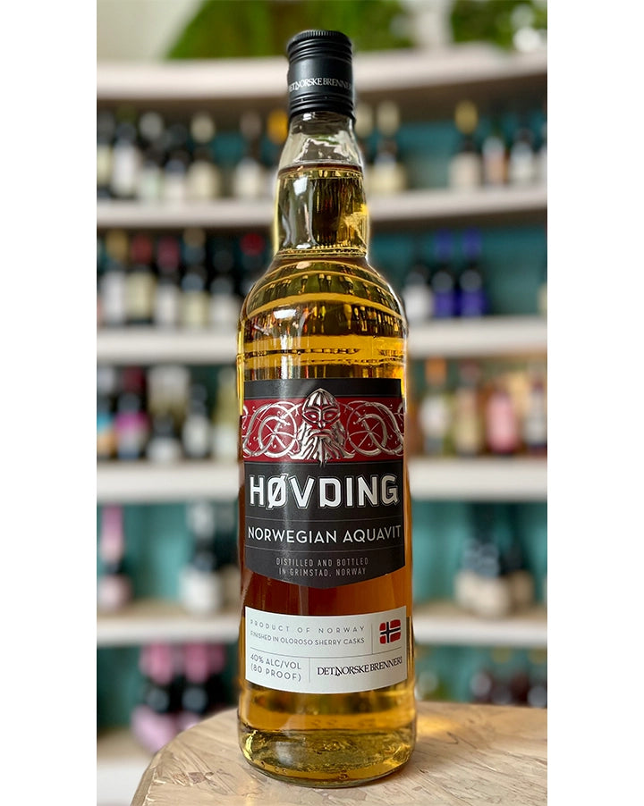 Høvding Sherry Wood Finished Aquavit Grimstad, Norway