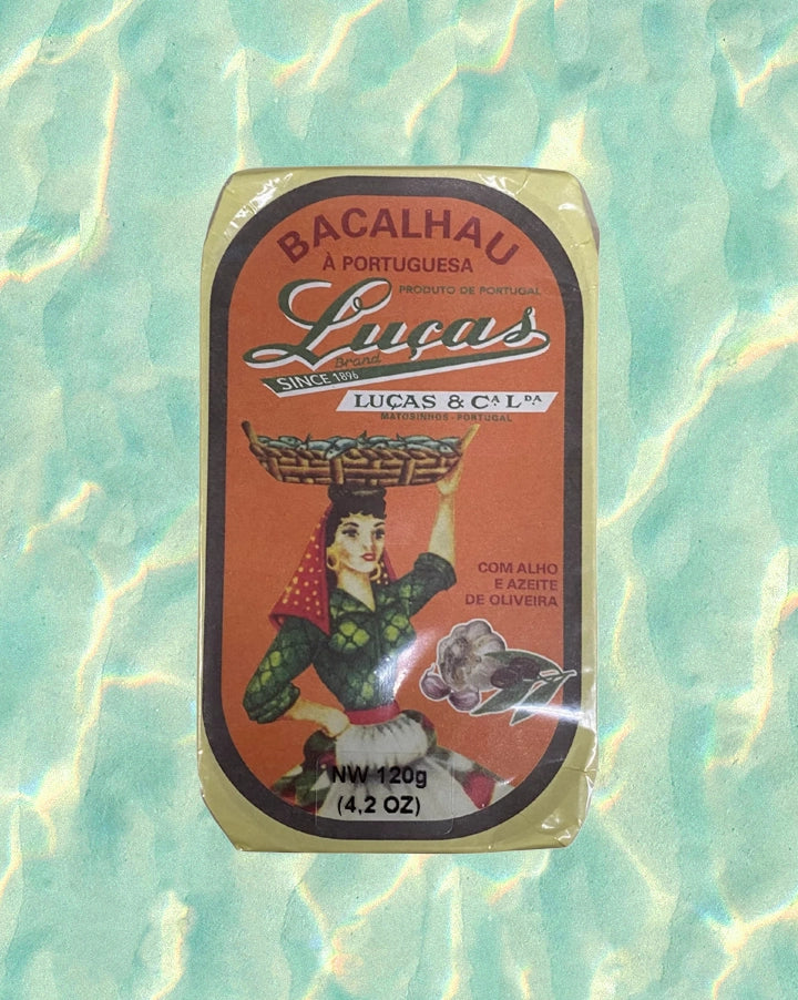 Luças Codfish in Olive Oil & Garlic