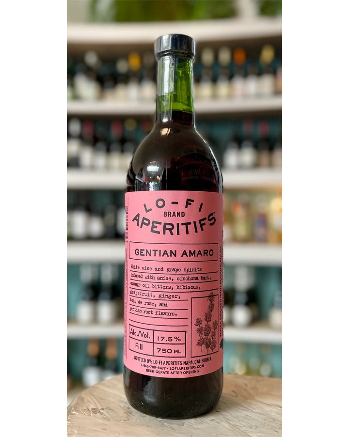Lo-Fi Brand Aperitifs "Gentian Amaro" Napa