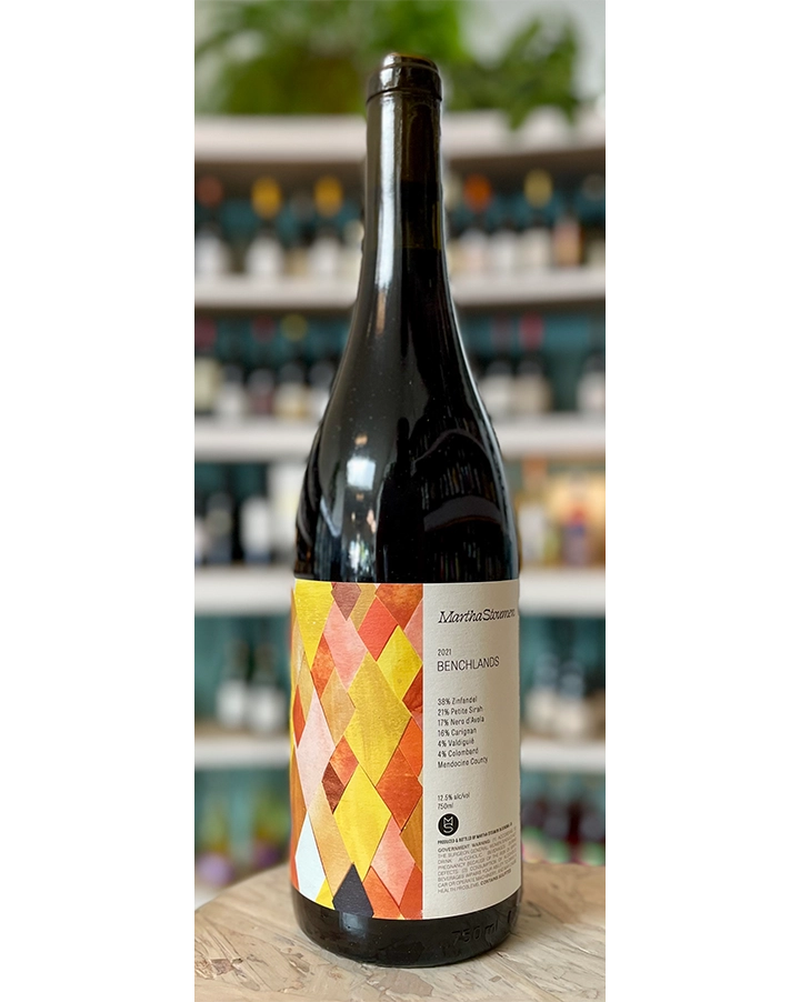 Martha Stoumen "Benchlands" 2021 Red Blend Mendocino County