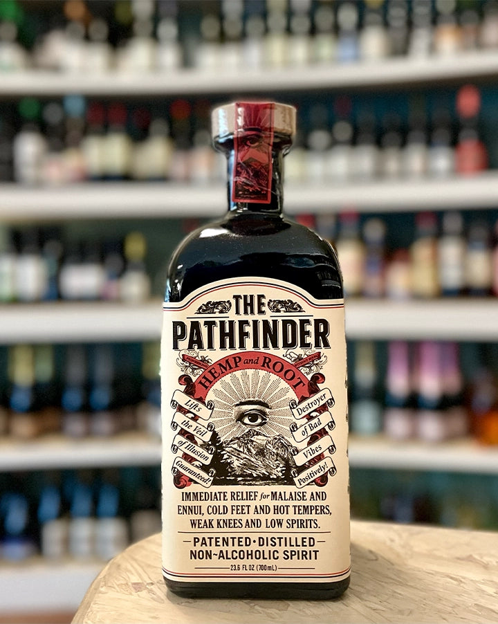 The Pathfinder Hemp & Root Distilled Non-Alcoholic Spirit