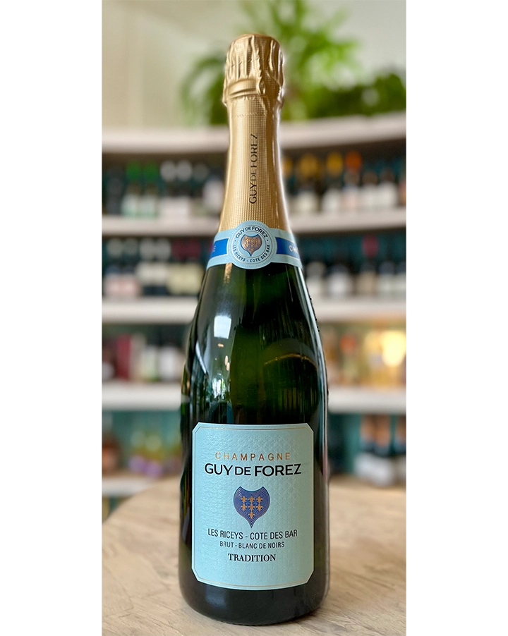 Guy de Forez "Tradition" NV Brut Blanc de Noirs Les Riceys Cote des Bar Champagne