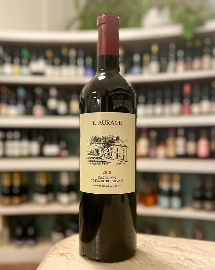Caroline et LouLou Mitjavile 'Domaine de L'Aurage' 2018 Castillon Côtes de Bordeaux