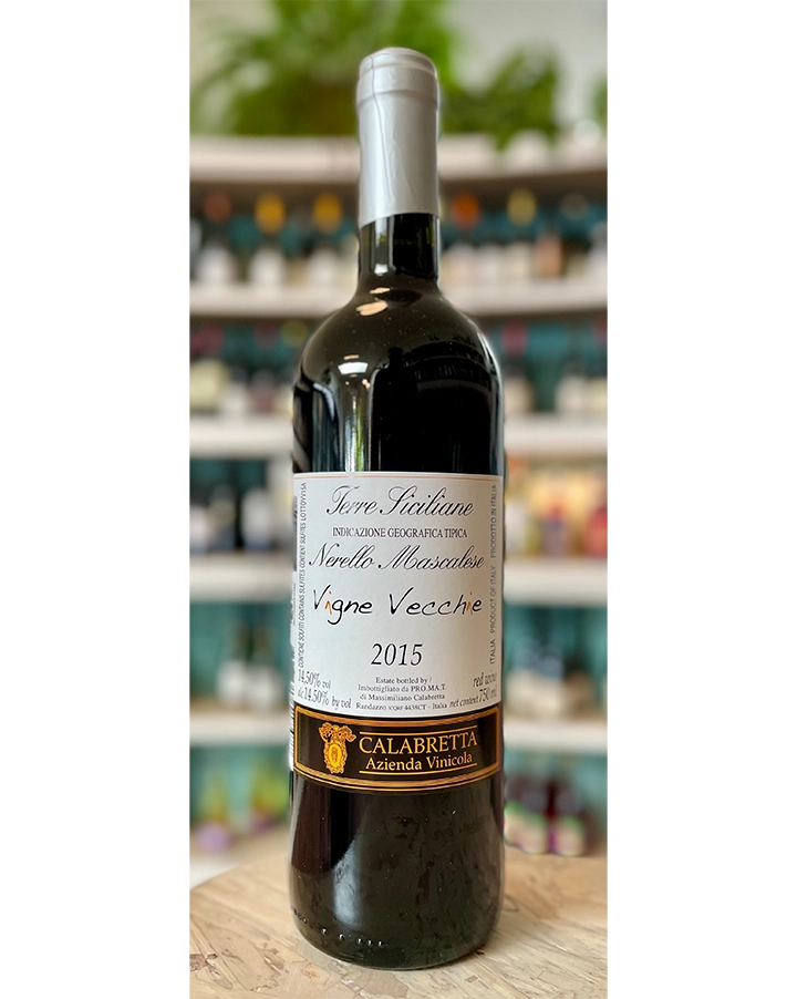 Calabretta "Vigne Vecchie" 2015 Nerello Mascaoese Terre Siciliane