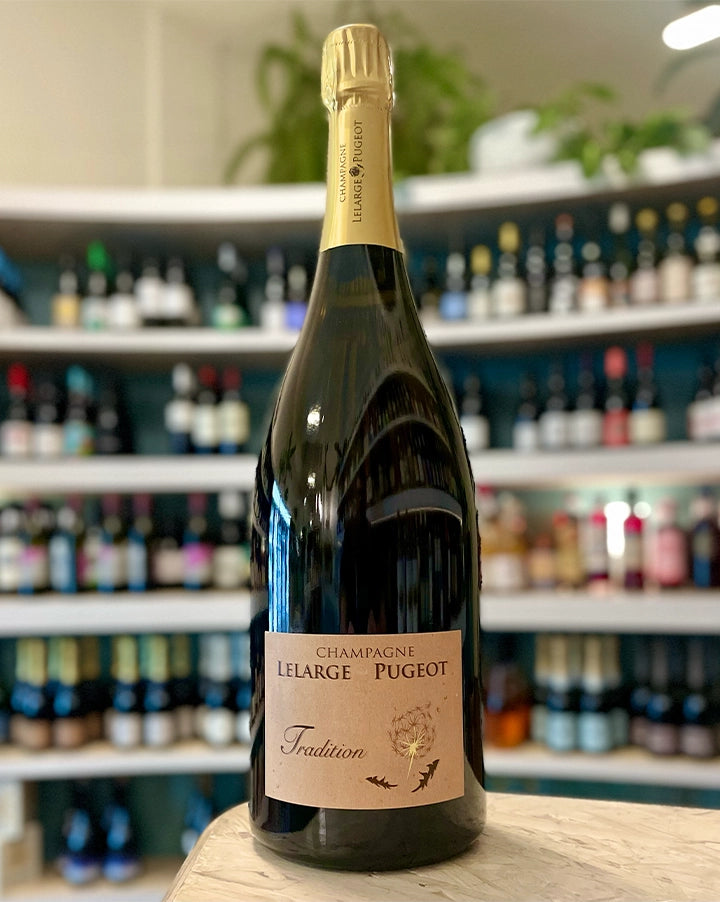 Lelarge-Pugeot 'Tradition' Brut Nature Premier Cru Vrigny, Montagne de Reims, Champagne MAGNUM
