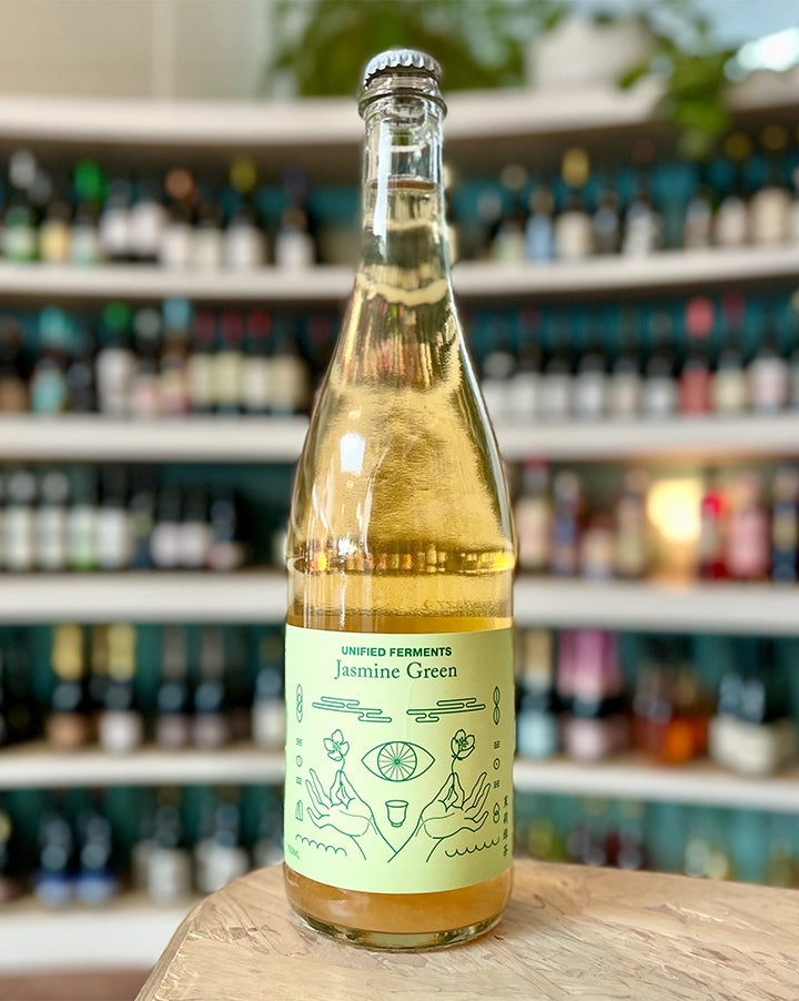 Unified Ferments Non-Alcoholic Fermented Jasmine Green Tea Brooklyn, New York