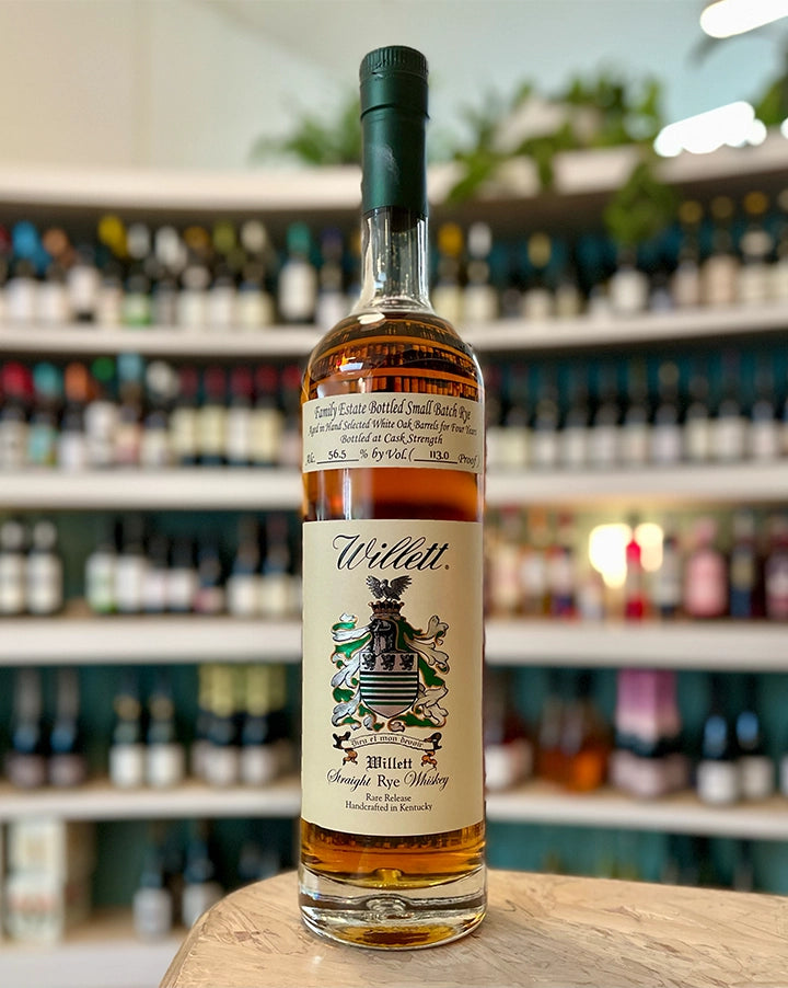 Willett  Family Estate Small Batch 4 Year Straight Rye Whiskey