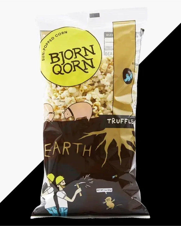 Bjorn Qorn  'Earth (Truffle)'  Popcorn