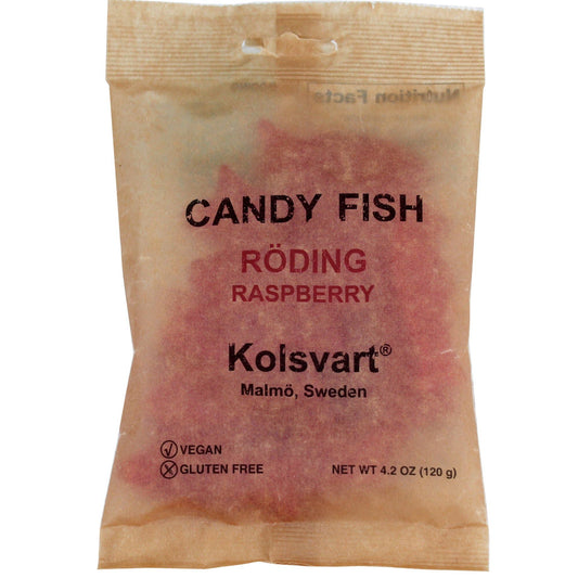 Kolsvart  Raspberry  Swedish Fish